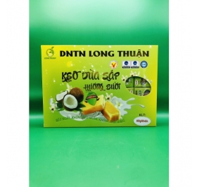 Kẹo Dừa Sáp Hương Bưởi ( Hộp 400g)